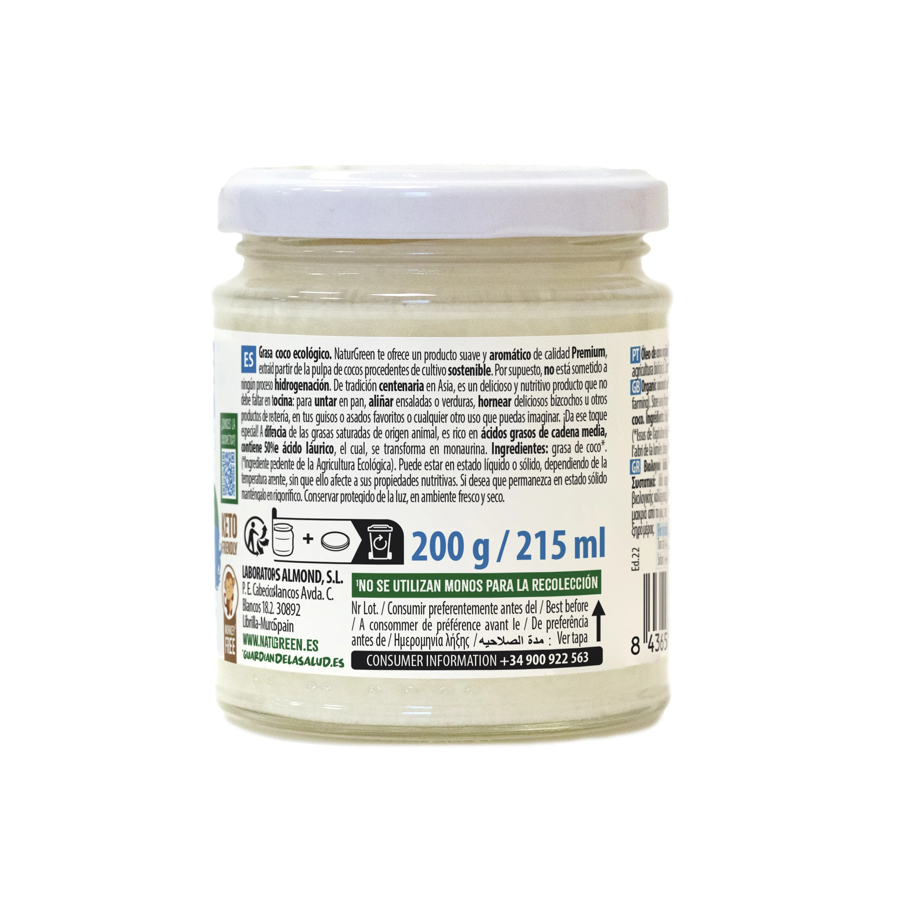 Coco Ecológico · Naturgreen · 200 gramos - Image 2