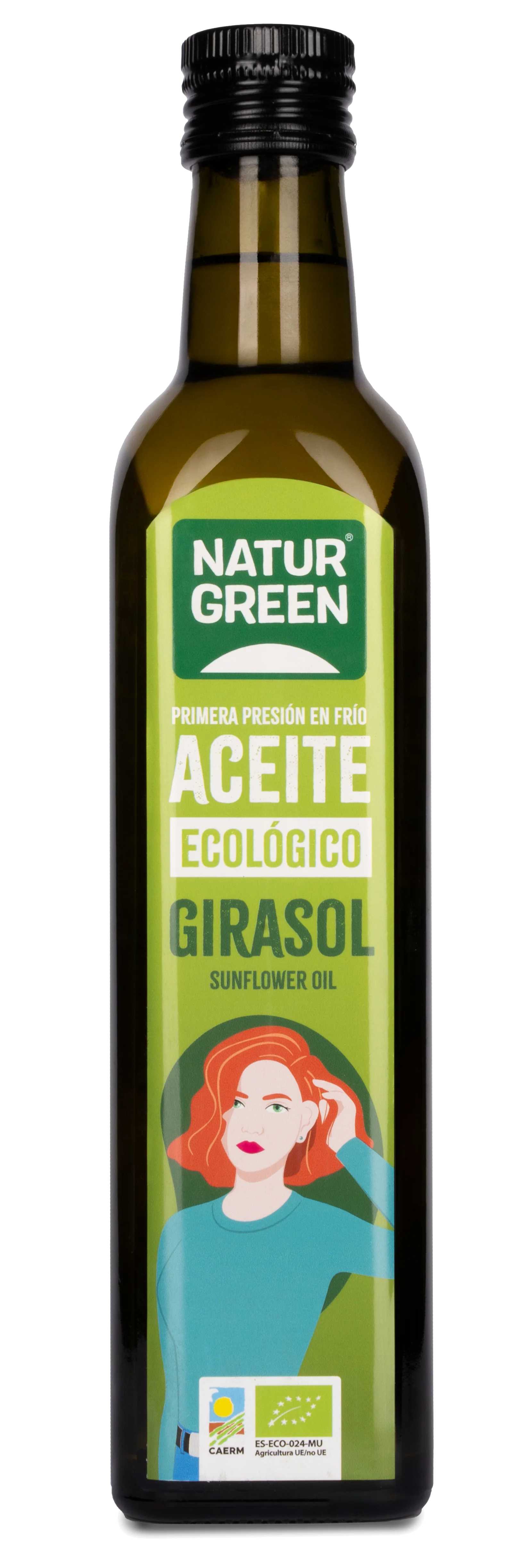 Aceite de Girasol Bio · Naturgreen · 500 ml