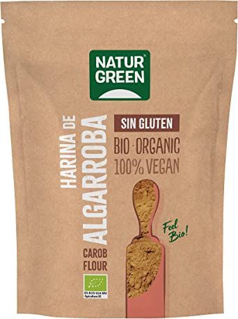 Harina de Algarroba Sin Gluten Bio · Naturgreen · 500 gramos - Image 2
