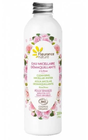 Agua Micelar Desmaquillante con Rosas Bio · Fleurance Nature · 200 ml