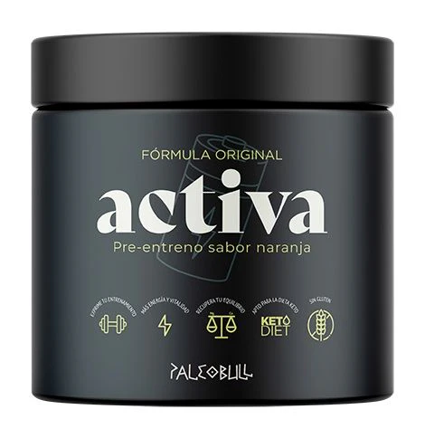 Activa: Pre-entreno Sin Cafeína · Paleobull · 225 gramos