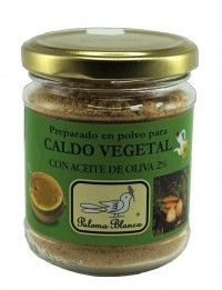 Caldo Vegetal en Polvo · Paloma Blanca · 125 gramos
