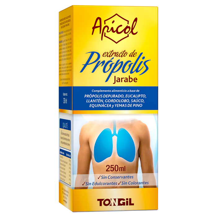 Apicol Própolis Jarabe · Tongil · 250 ml