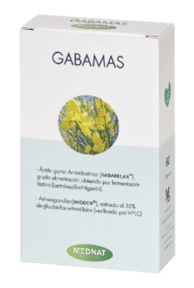 Gabamas · Mednat · 60 cápsulas