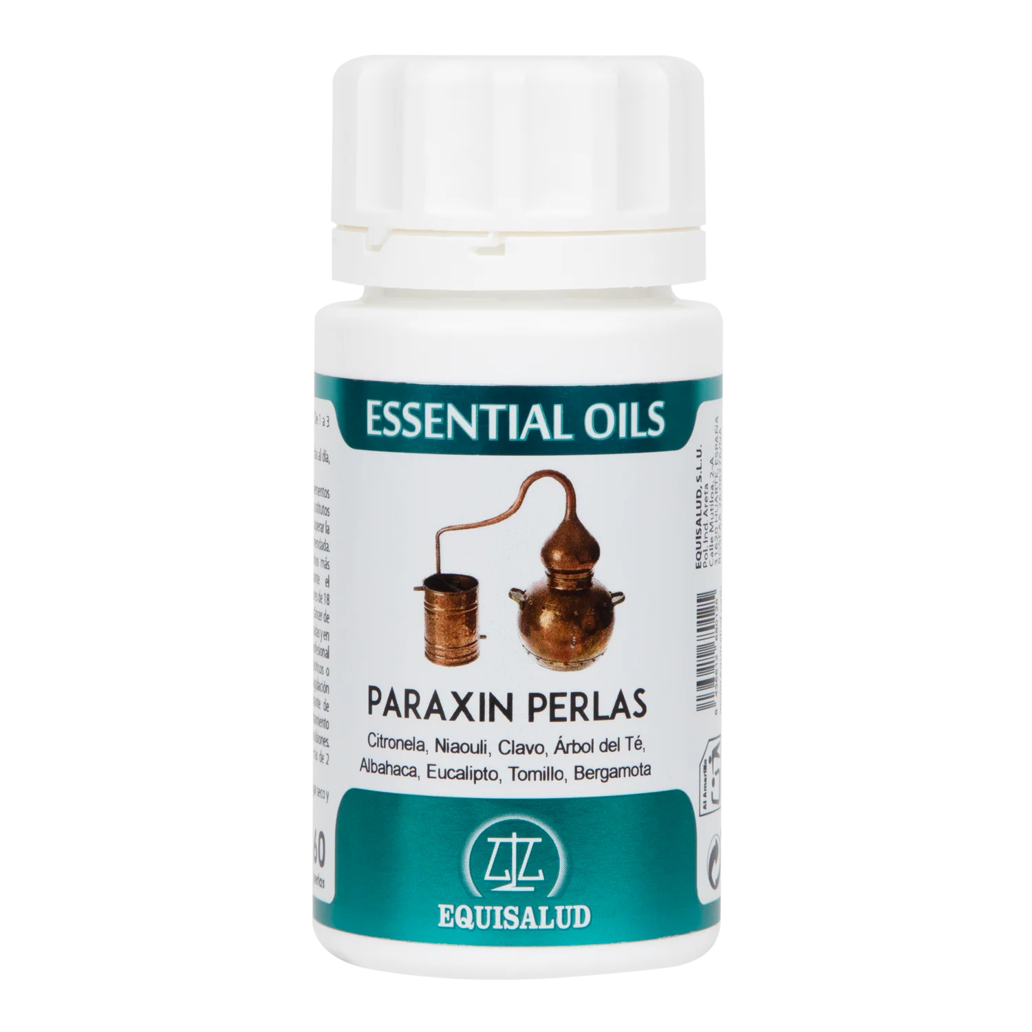 Essential Oils Paraxin Perlas · Equisalud · 60 perlas