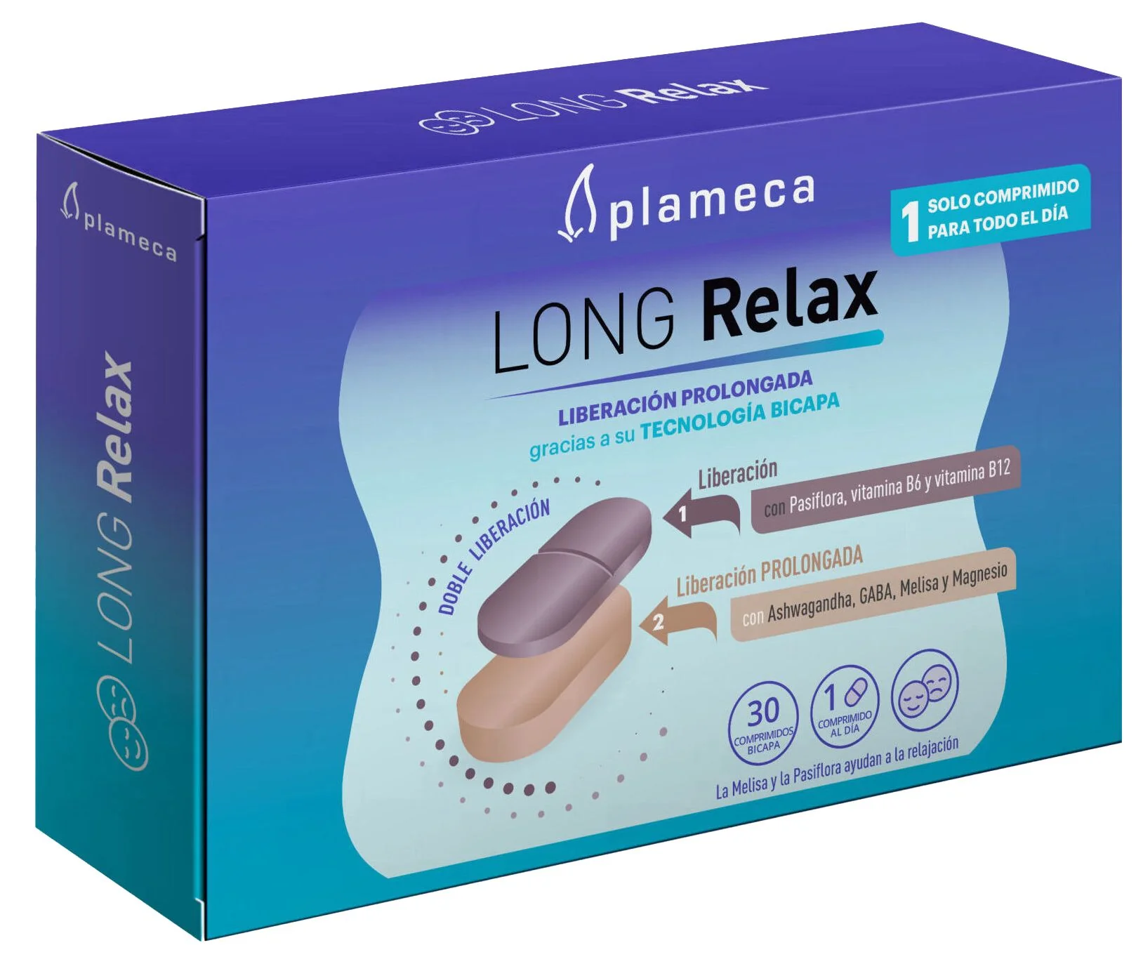 Long Relax · Plameca · 30 comprimidos
