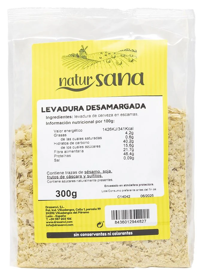 Levadura Desamargada · Natursana · 300 gramos