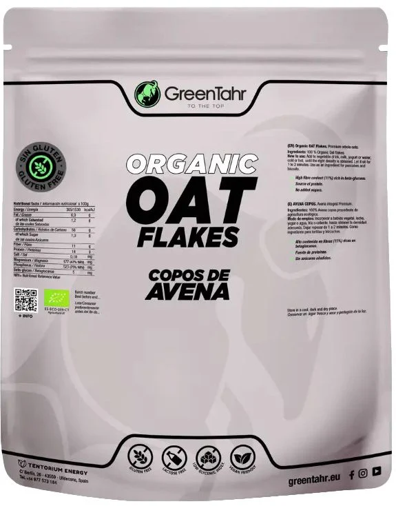 Copos de Avena Eco Sin Gluten · Green Tahr · 1 kg