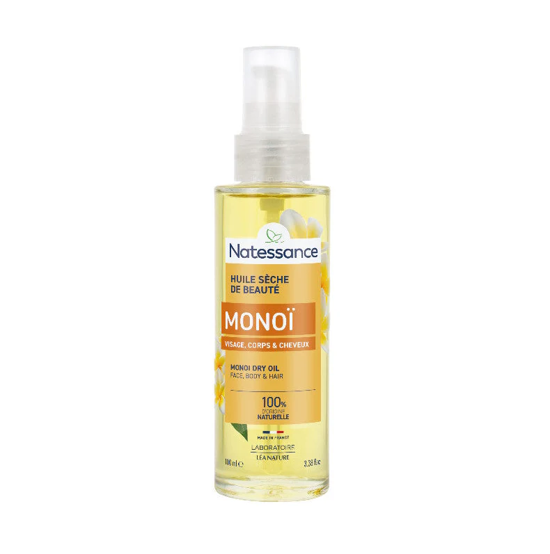 Aceite Seco de Monoï · Natessance · 100 ml