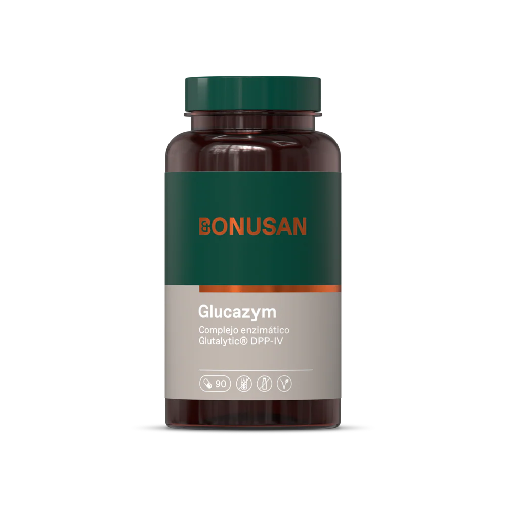 Glucazym · Bonusan · 90 cápsulas