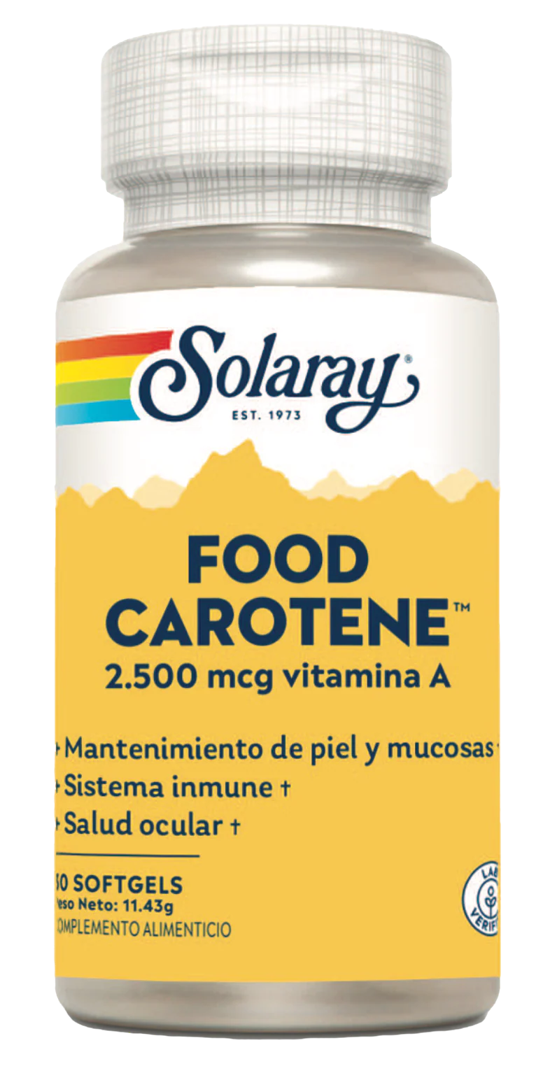 Food Carotene · Solaray · 30 softgels