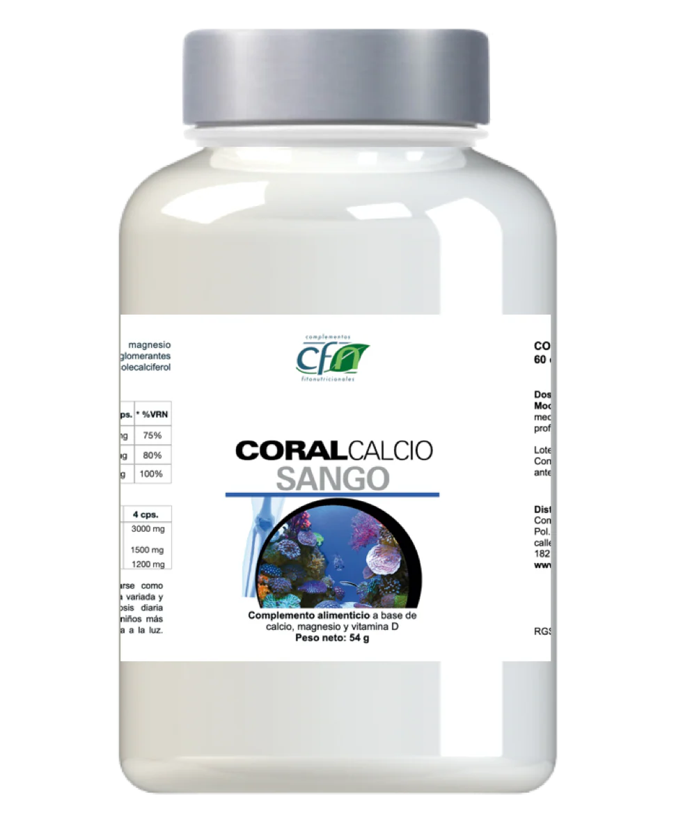 Coral Calcio Sango · CFN · 60 cápsulas