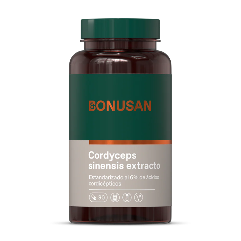 Cordyceps Sinensis Extracto · Bonusan · 90 cápsulas