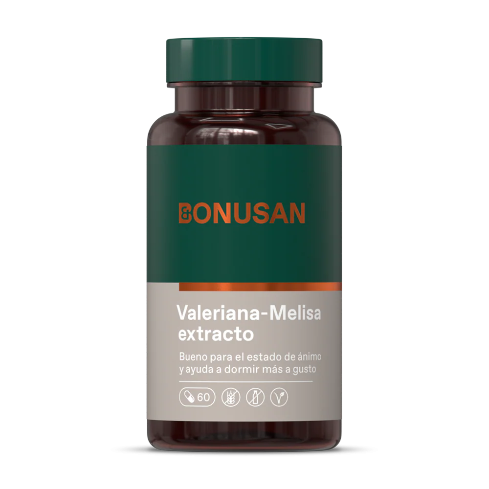 Valeriana-Melisa Extracto · Bonusan · 60 cápsulas