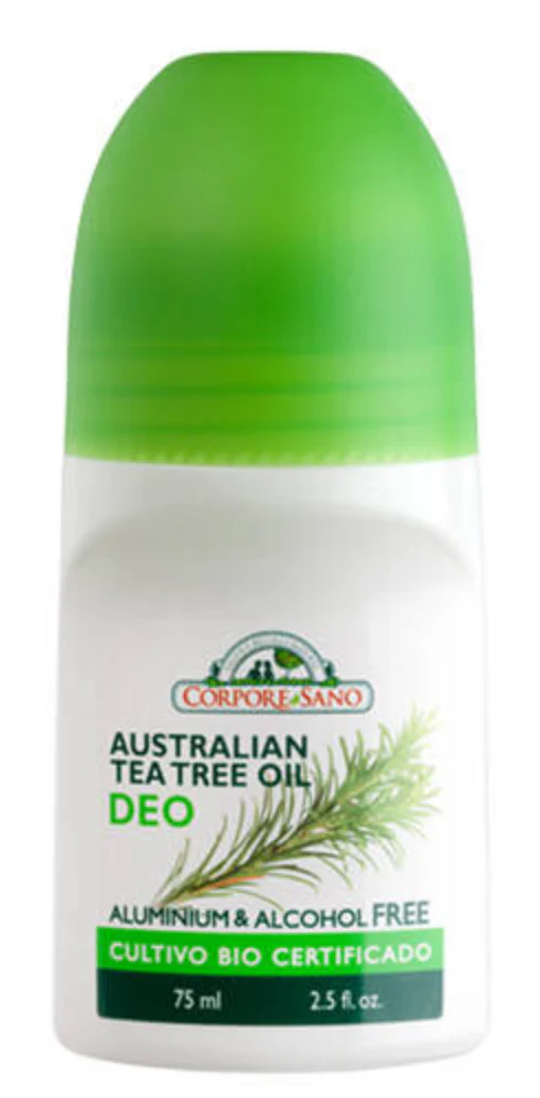 Desodorante Roll-On con Árbol del Té · Corpore Sano · 75 ml