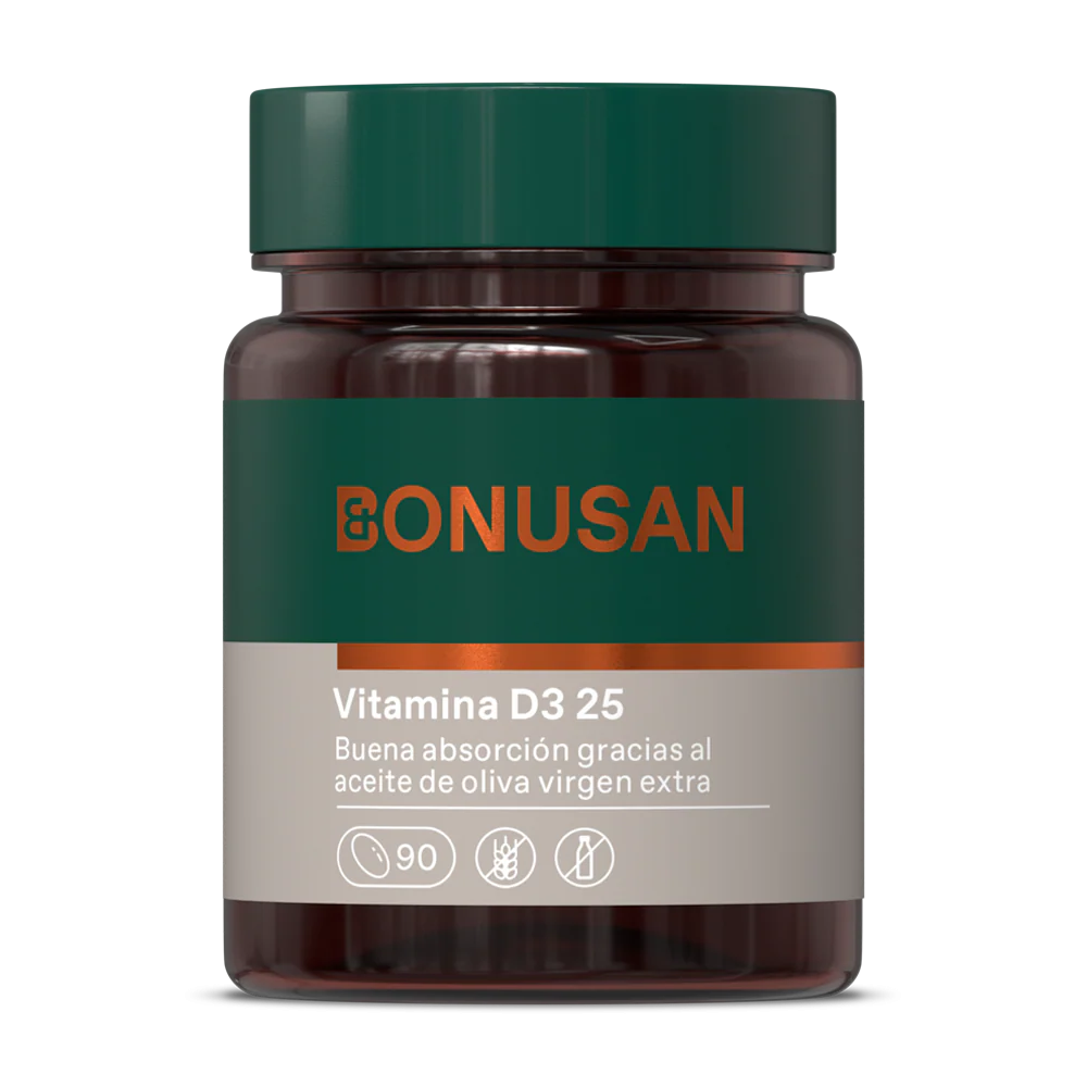 Vitamina D3 25 mcg · Bonusan · 90 perlas