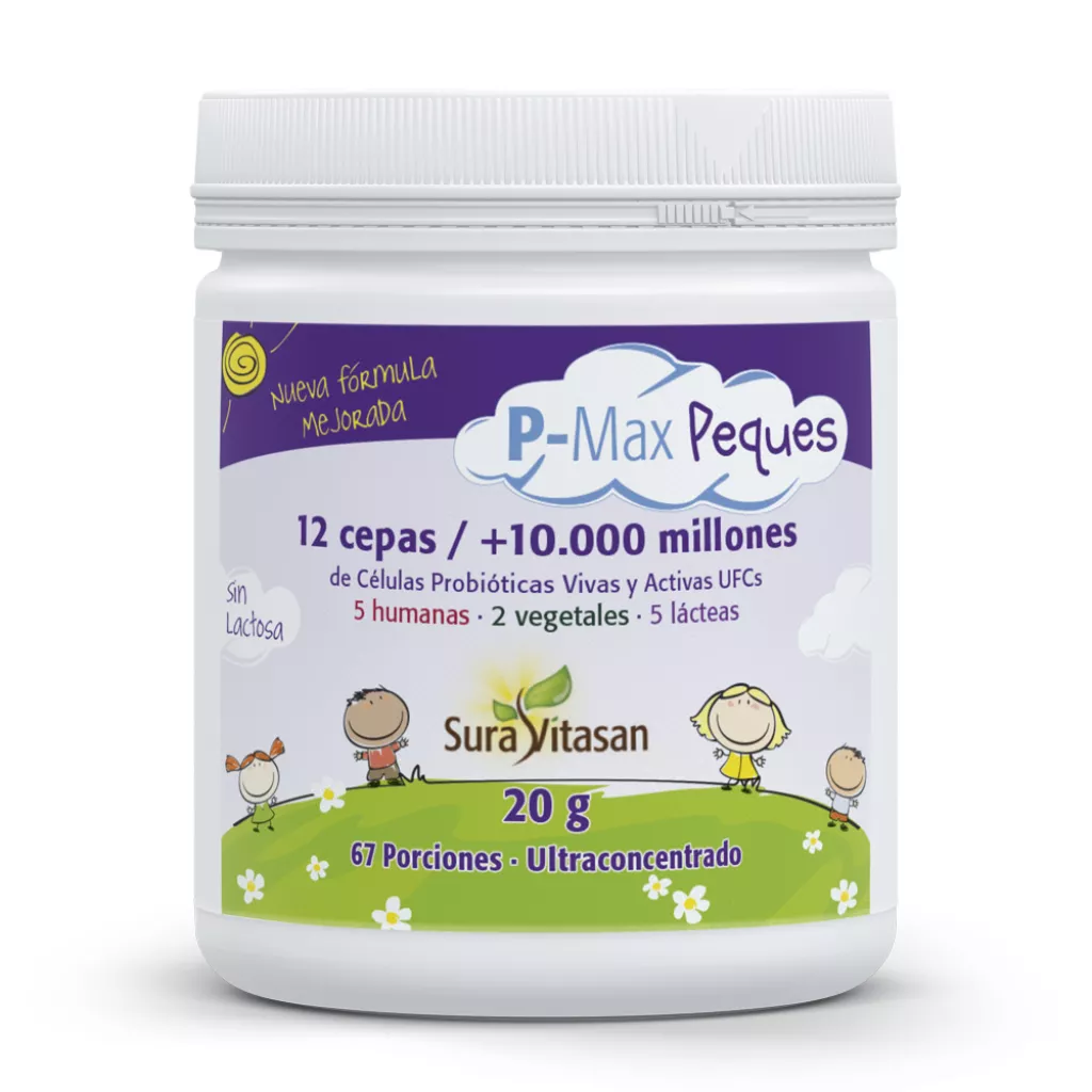 P-Max Peques · Sura Vitasan · 20 gramos