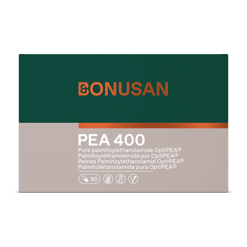 PEA 400 (Palmitoiletanolamida) · Bonusan · 90 cápsulas