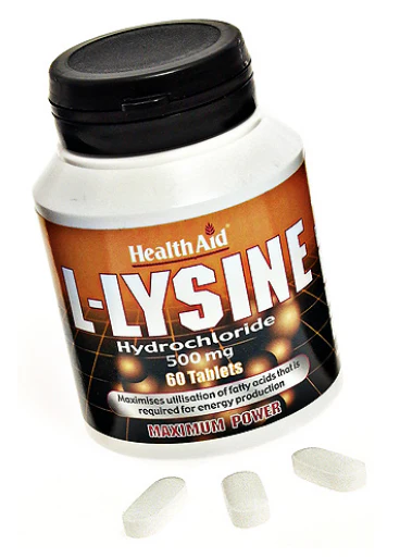 L-Lisina 500 mg · Health Aid · 60 comprimidos