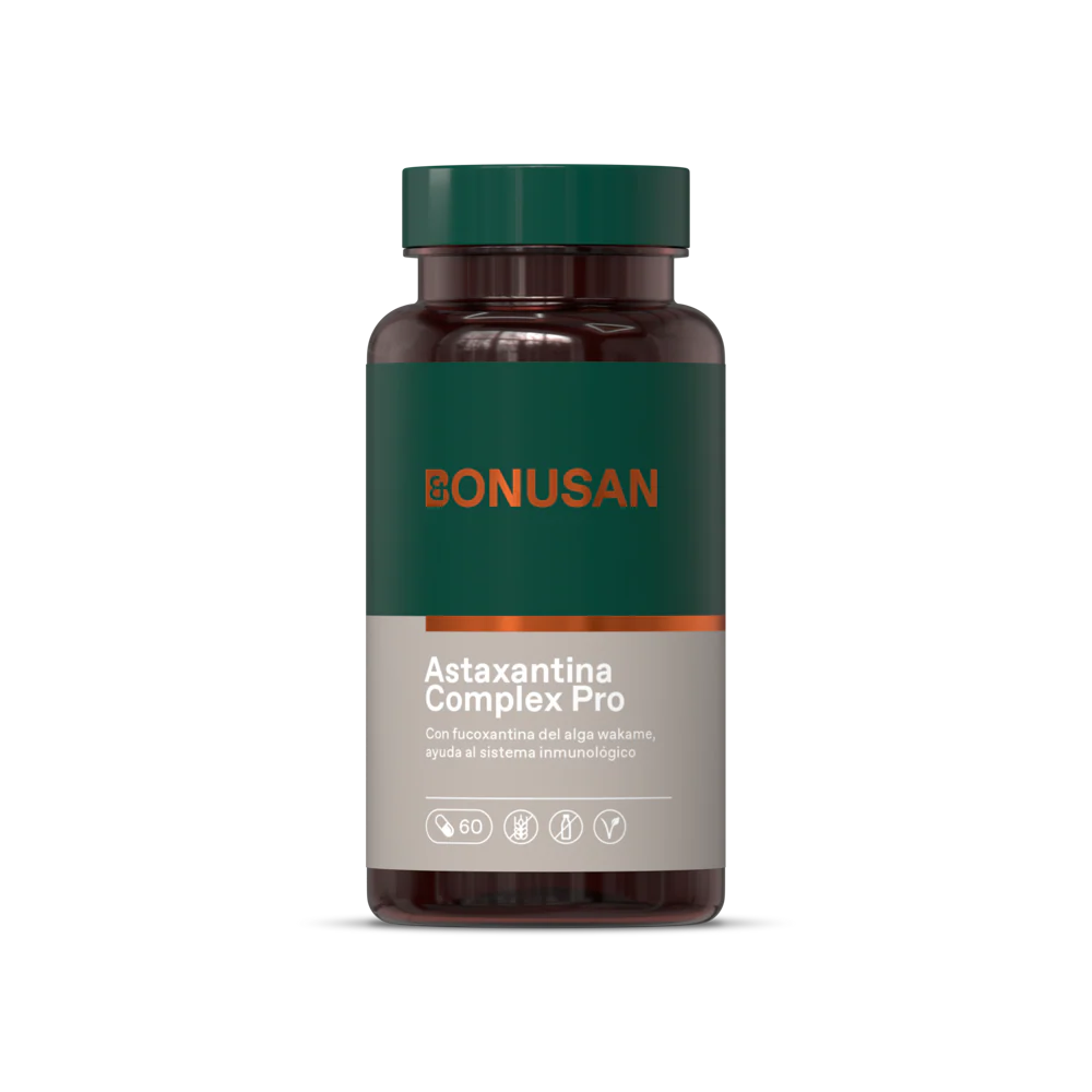 Astaxantina Complex Pro · Bonusan · 60 cápsulas