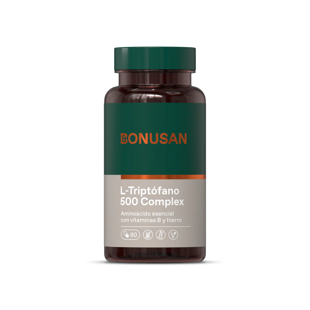 L-Triptófano 500 Complex · Bonusan · 60 cápsulas