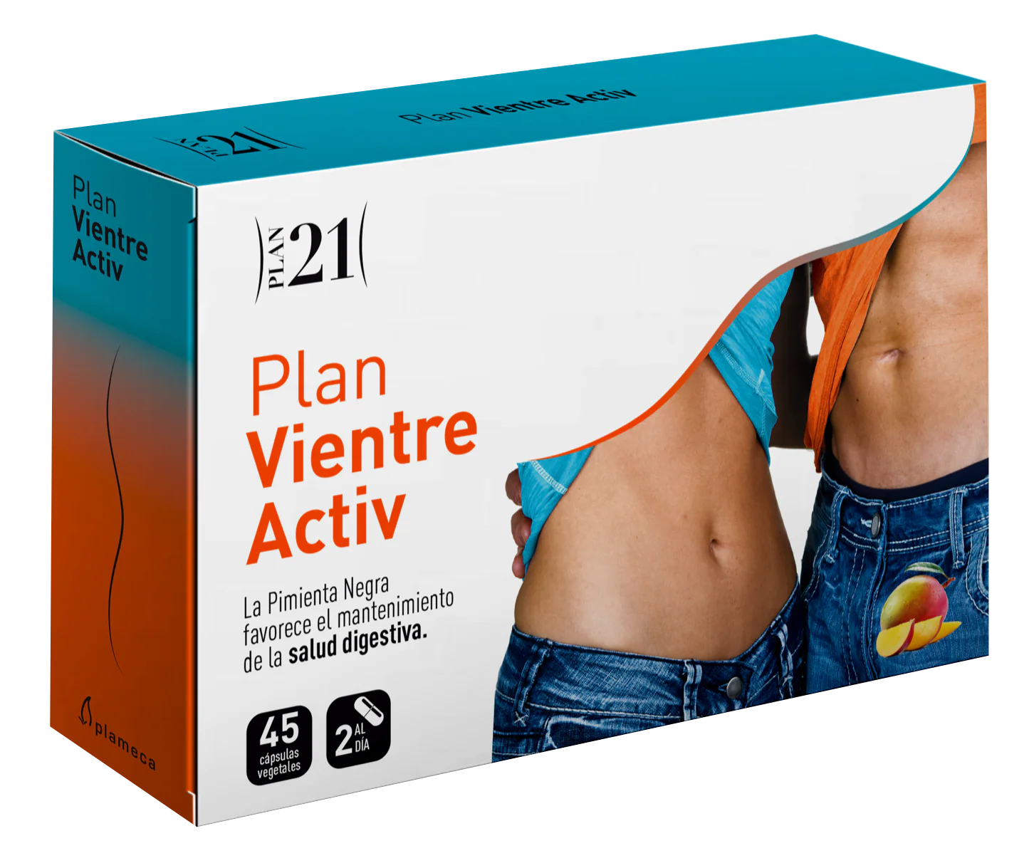 Plan Vientre Activ · Plameca · 45 cápsulas