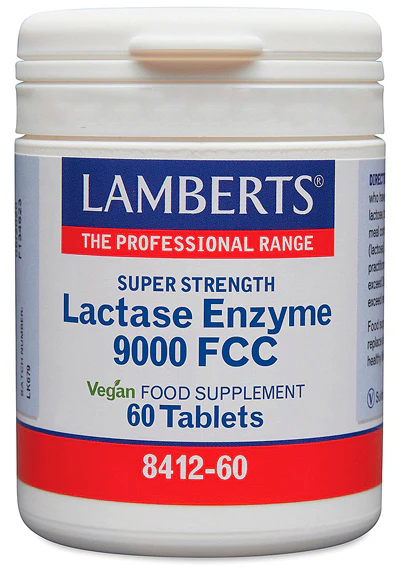 Lactasa 9000 FCC · Lamberts · 60 comprimidos