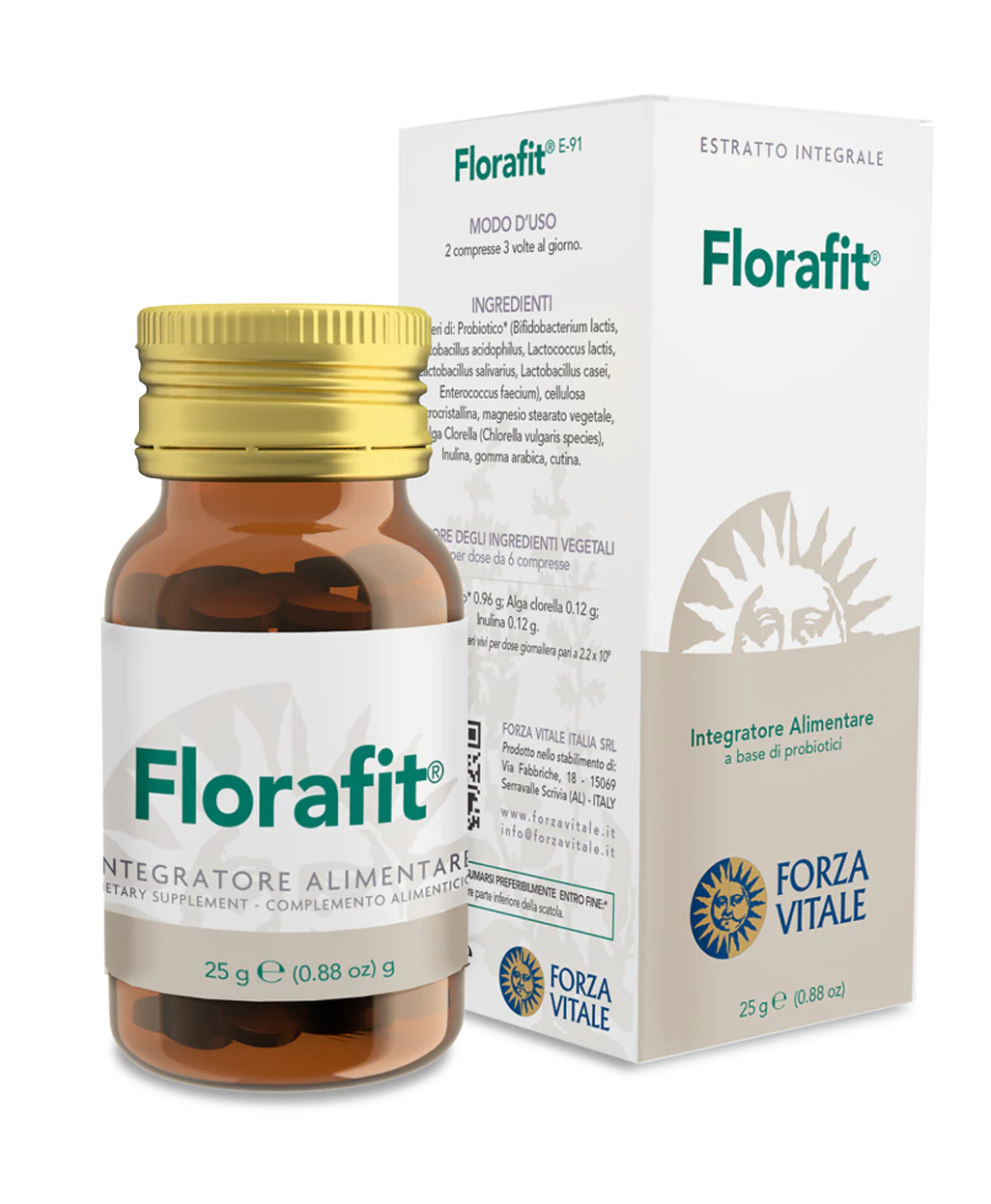 Florafit · Forza Vitale · 25 gramos