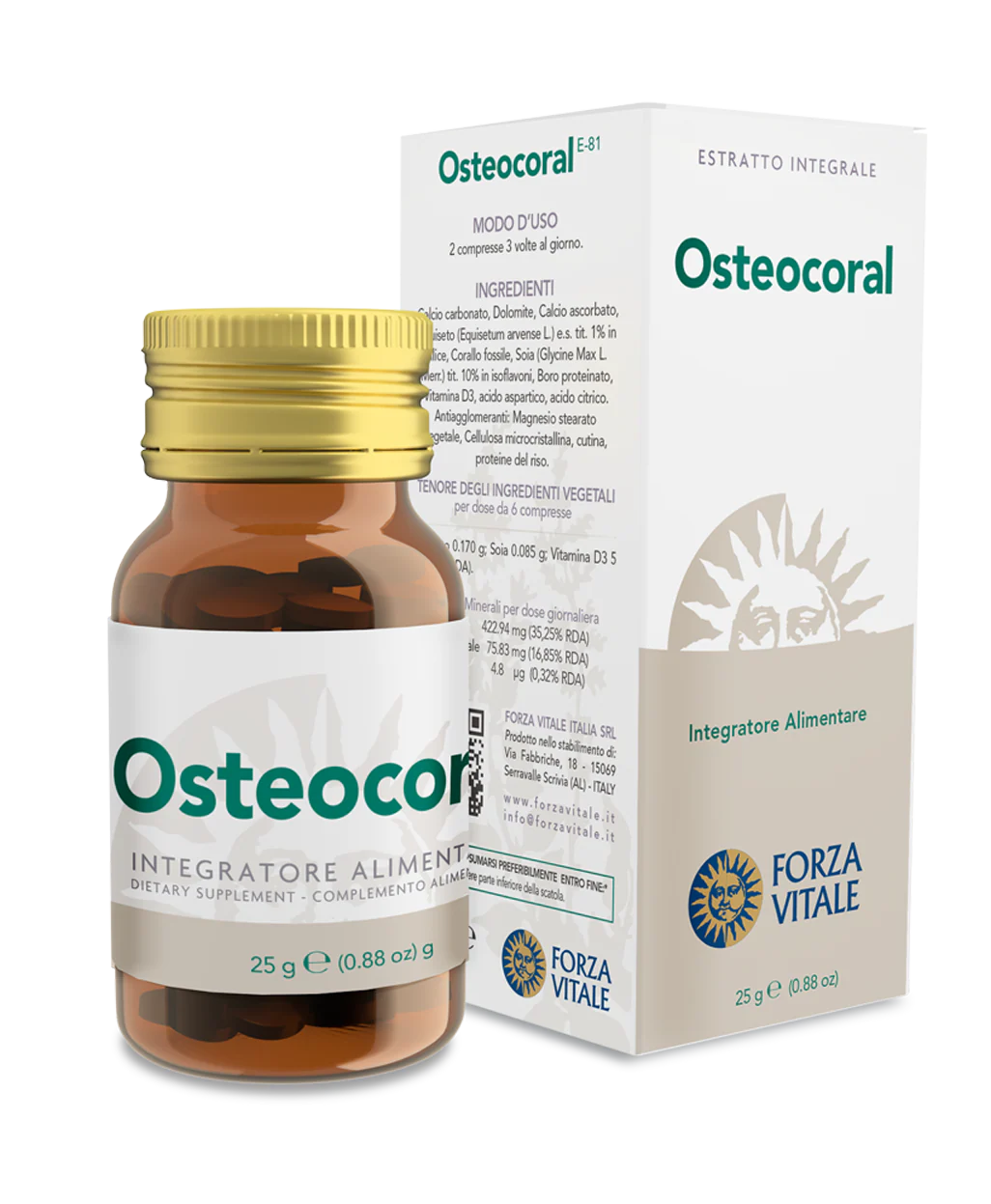 Osteocoral · Forza Vitale · 25 gramos