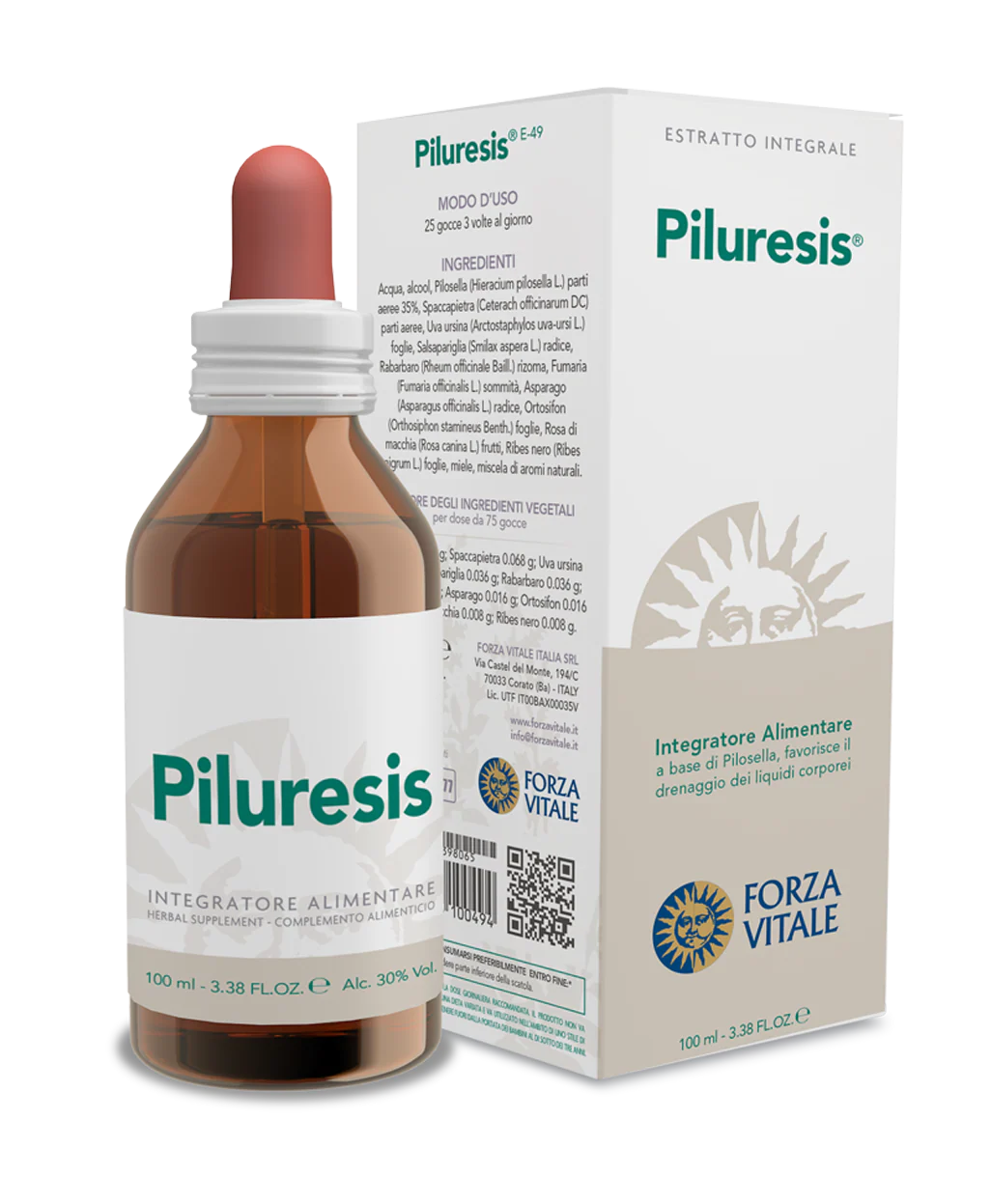 Piluresis · Forza Vitale · 100 ml