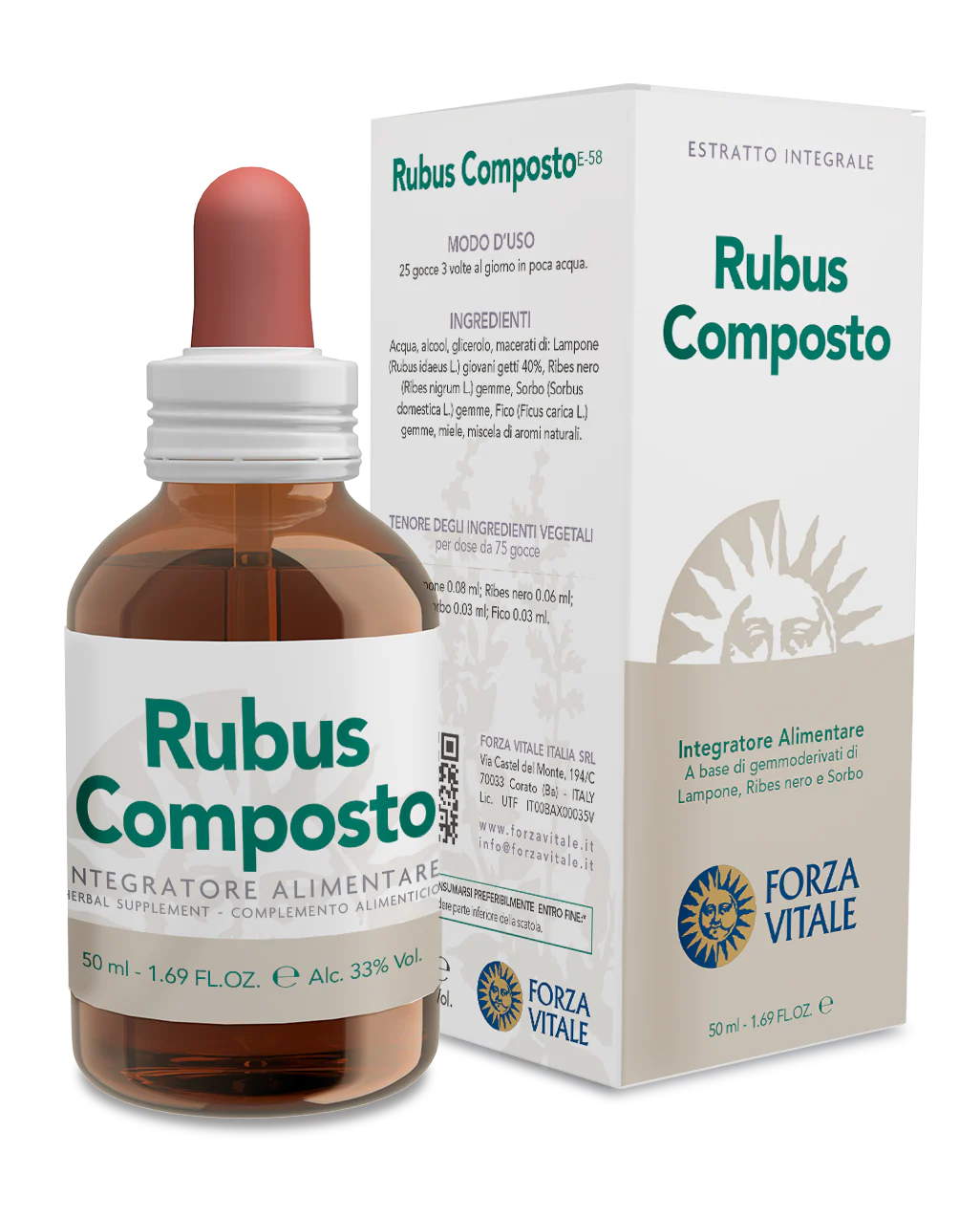 Rubus Composto · Forza Vitale · 50 ml
