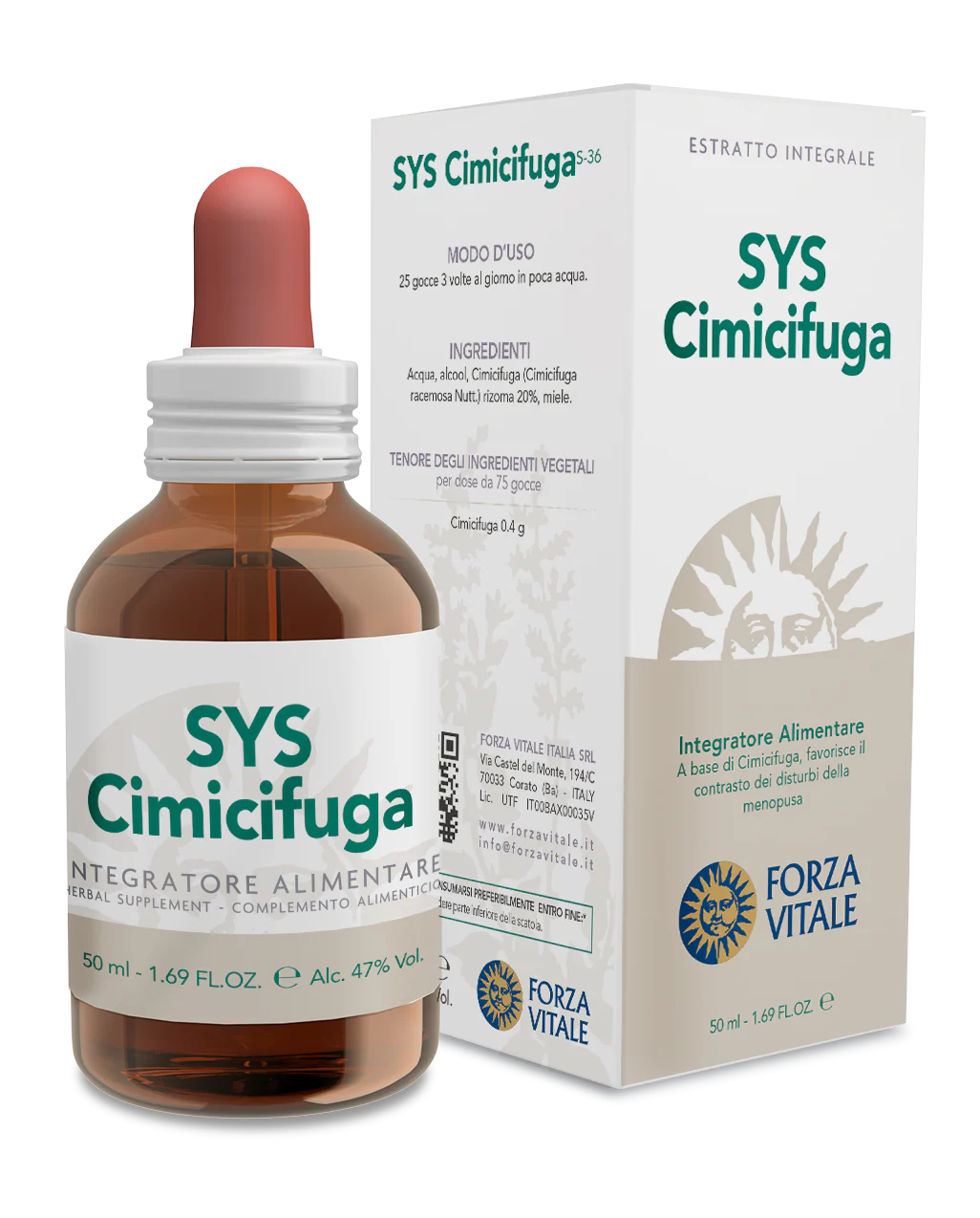 SYS Cimicifuga · Forza Vitale · 50 ml