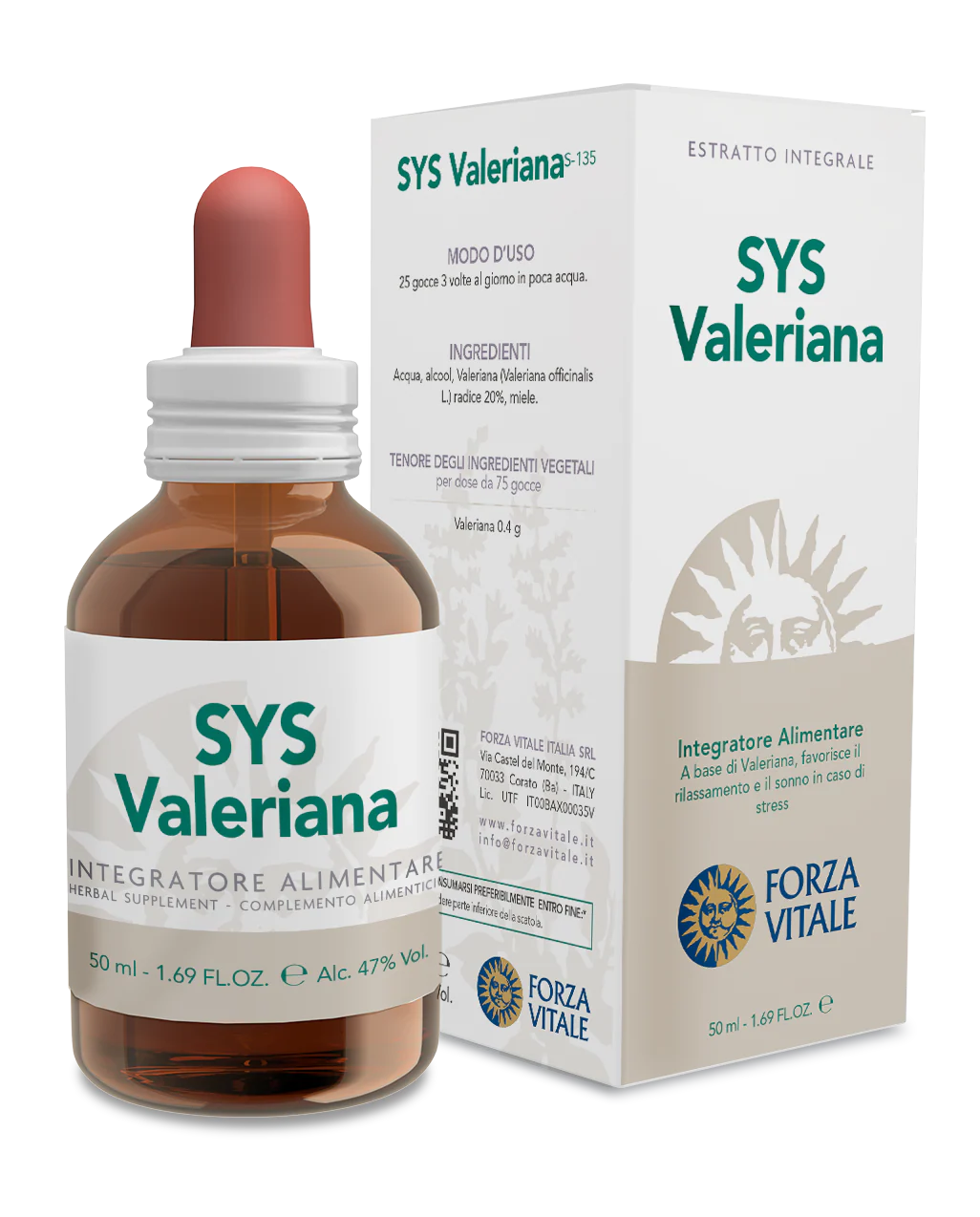 SYS Valeriana · Forza Vitale · 50 ml