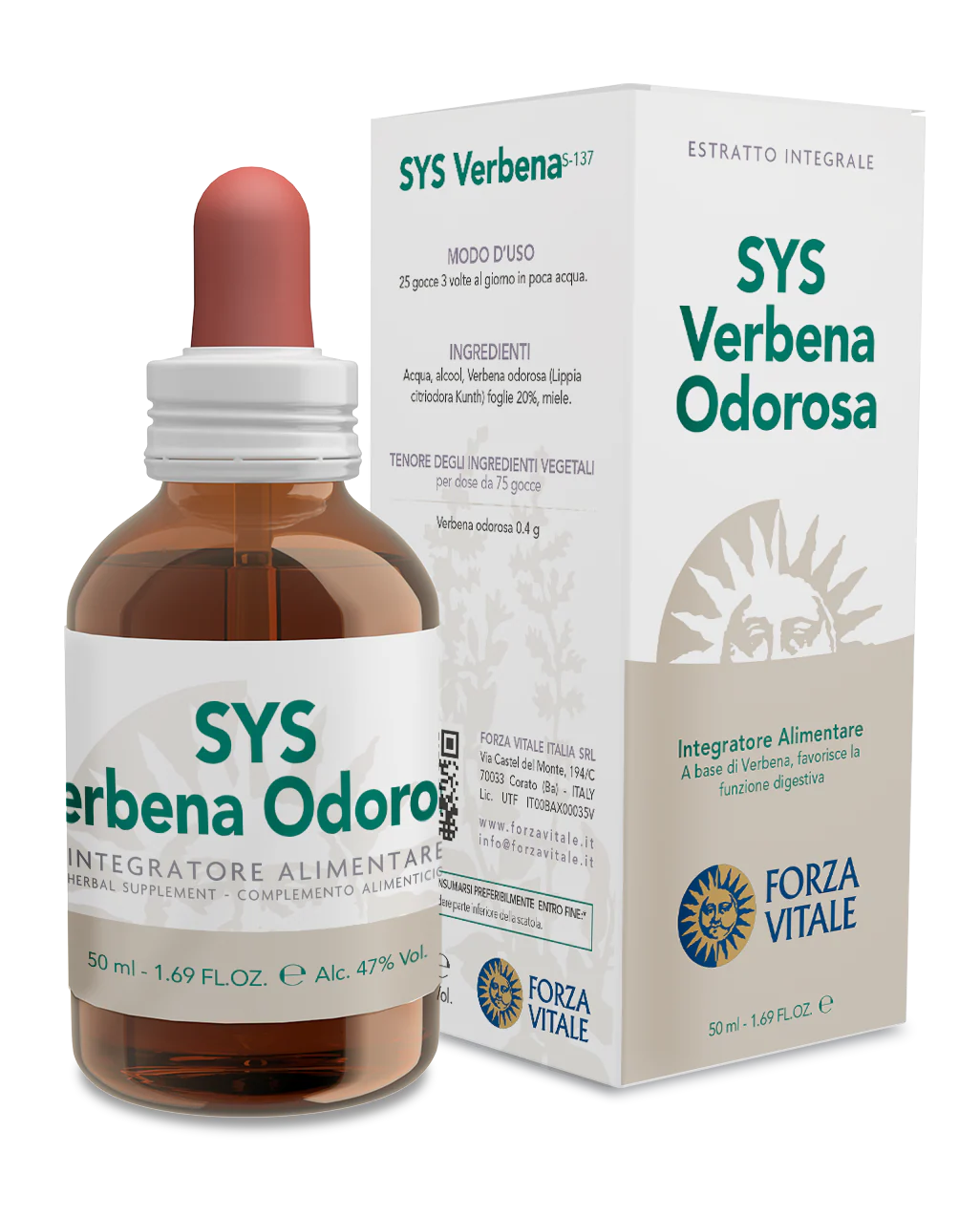 SYS Verbena Odorosa · Forza Vitale · 50 ml