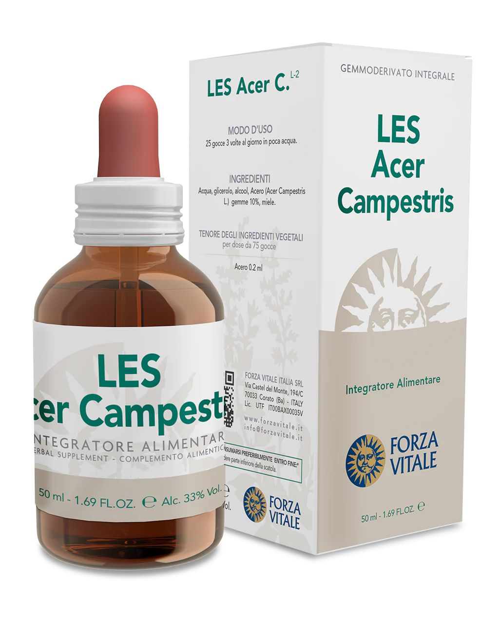 LES Acer Campestris · Forza Vitale · 50 ml