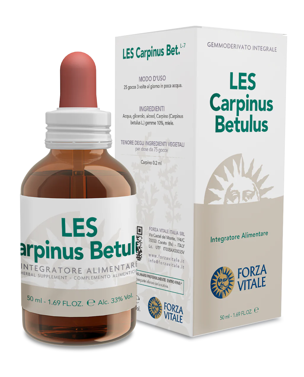 LES Carpinus Betulus · Forza Vitale · 50 ml