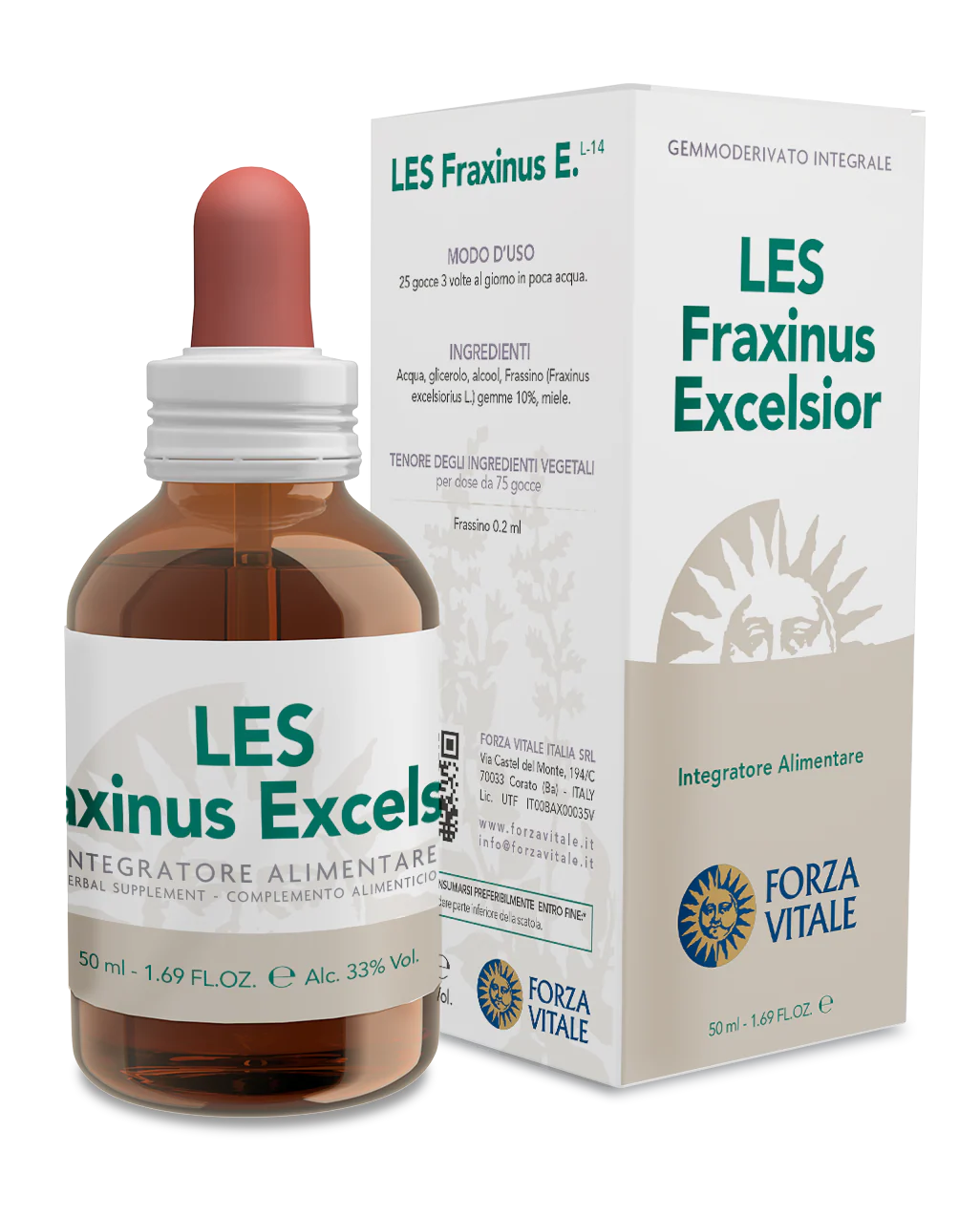 LES Fraxinus Excelsior · Forza Vitale · 50 ml