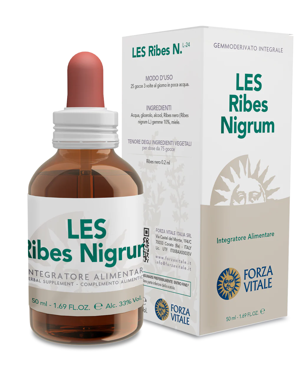 LES Ribus Nigrum · Forza Vitale · 50 ml