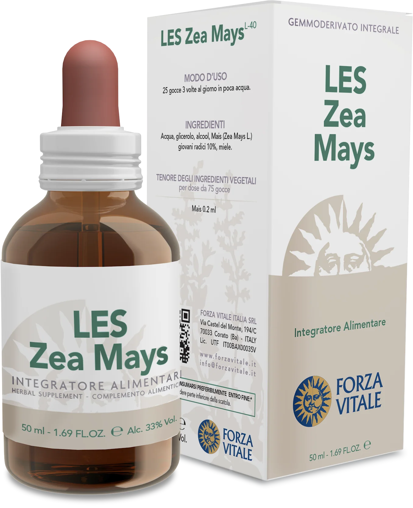 LES Zea Mays · Forza Vitale · 50 ml