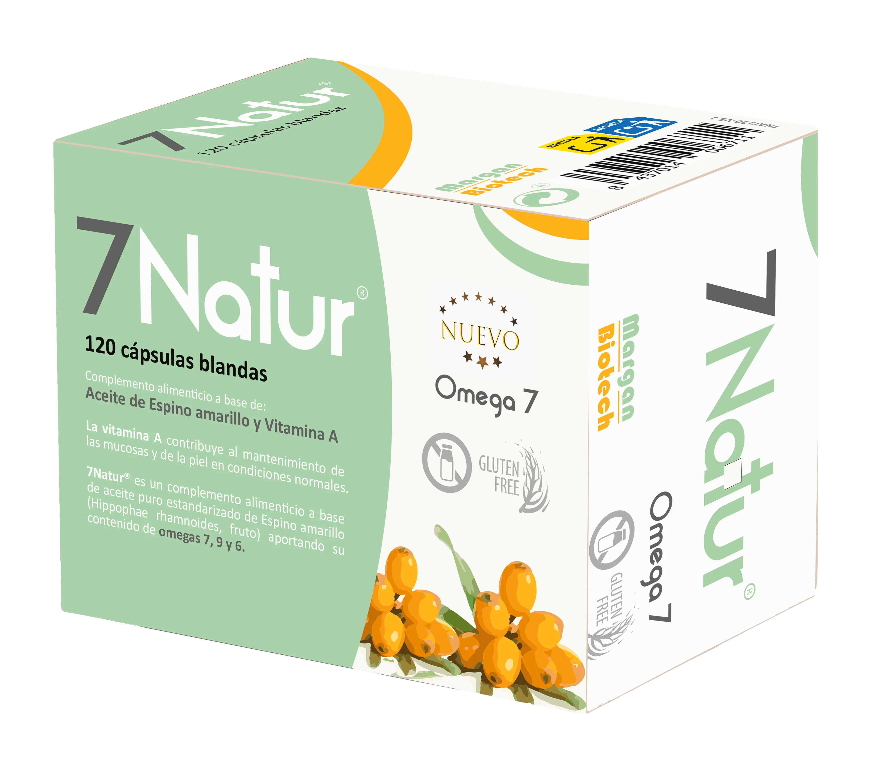 7 Natur · Margan · 120 cápsulas