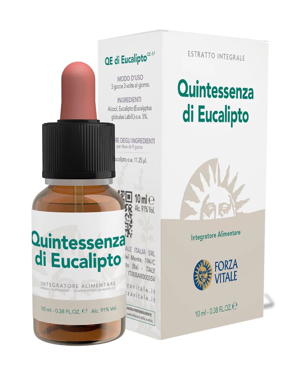 QE Eucalipto · Forza Vitale · 10 ml