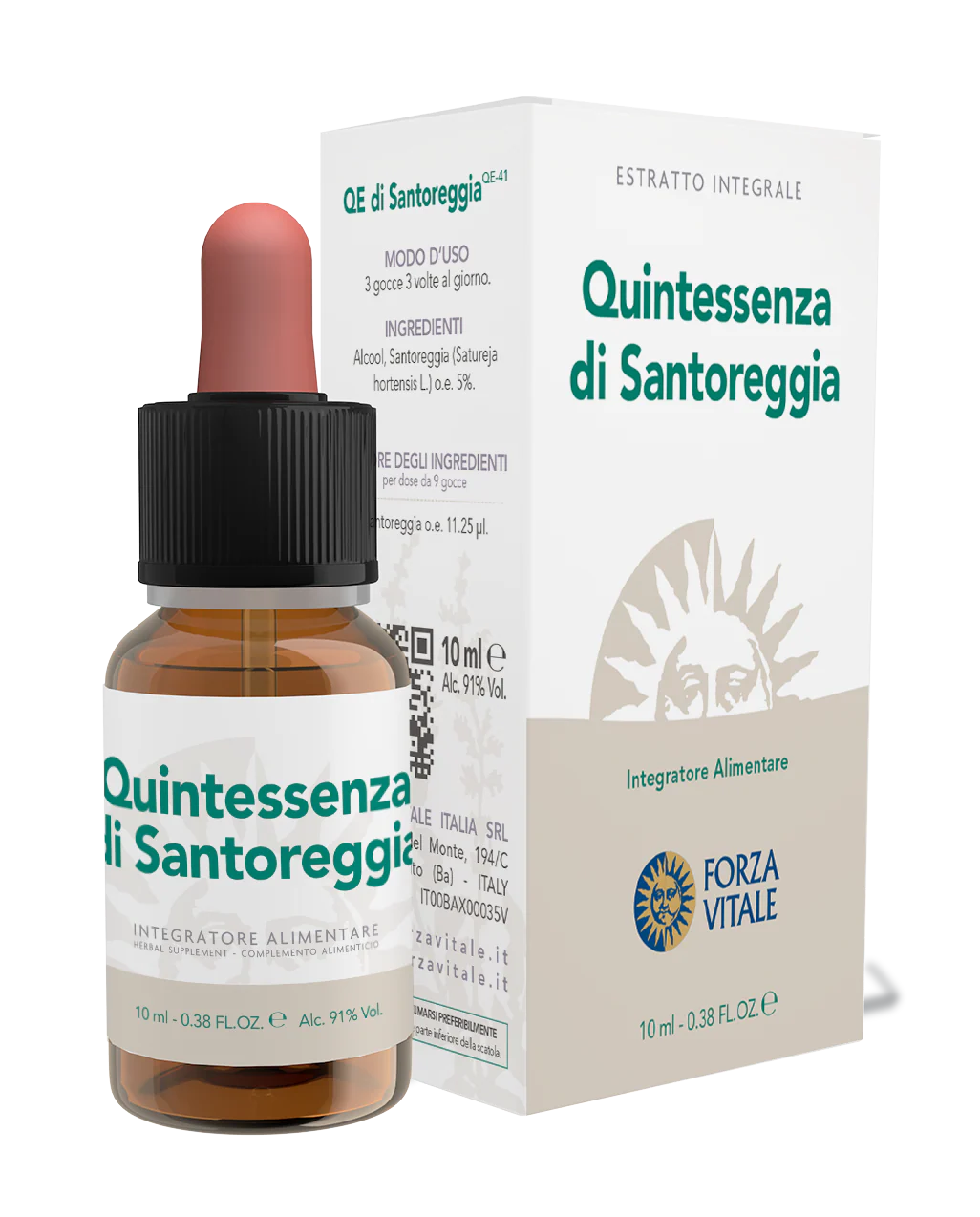 QE Santoreggia (Ajedrea) · Forza Vitale · 10 ml