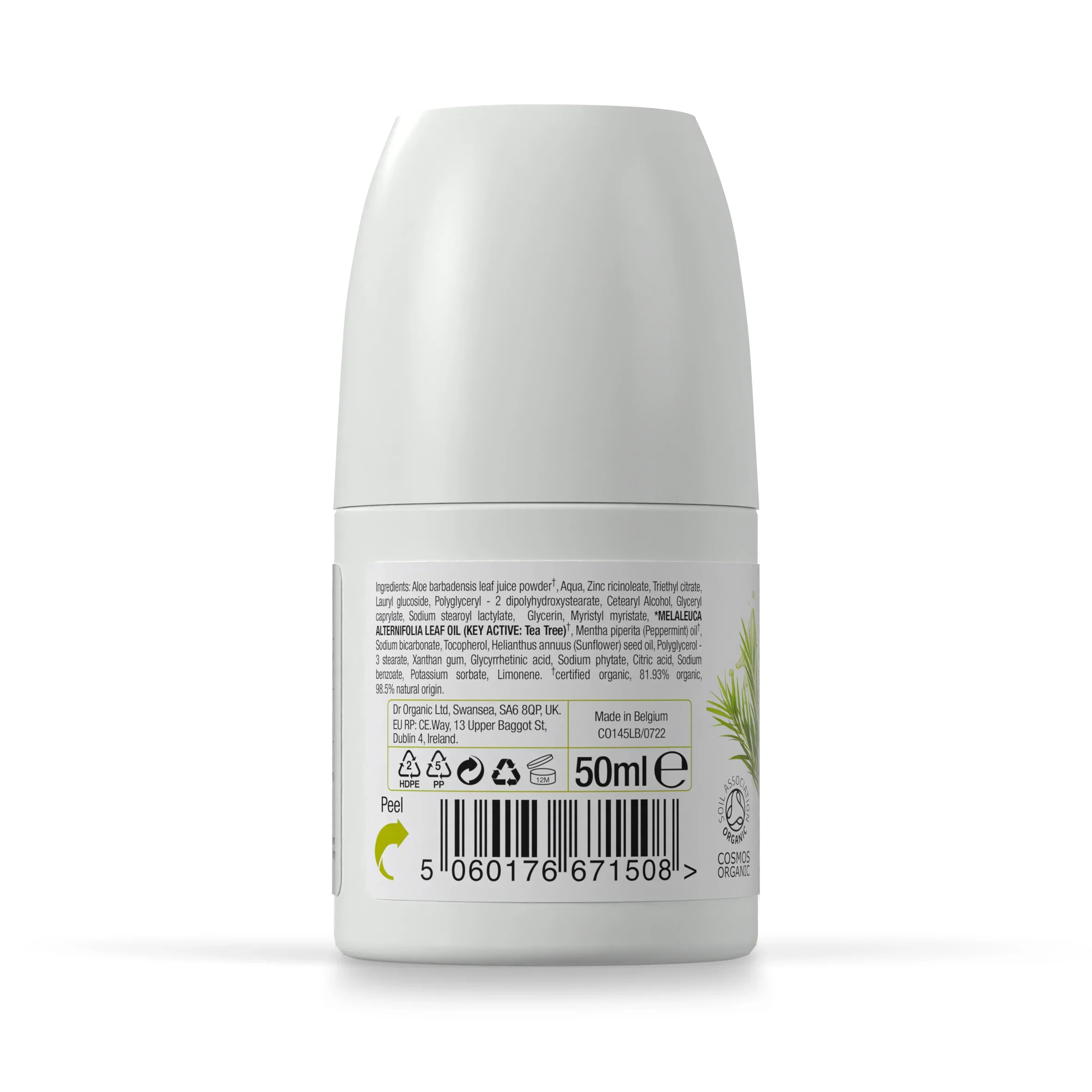 Desodorante Arbol de Te · Dr Organic · 50 ml - Image 2