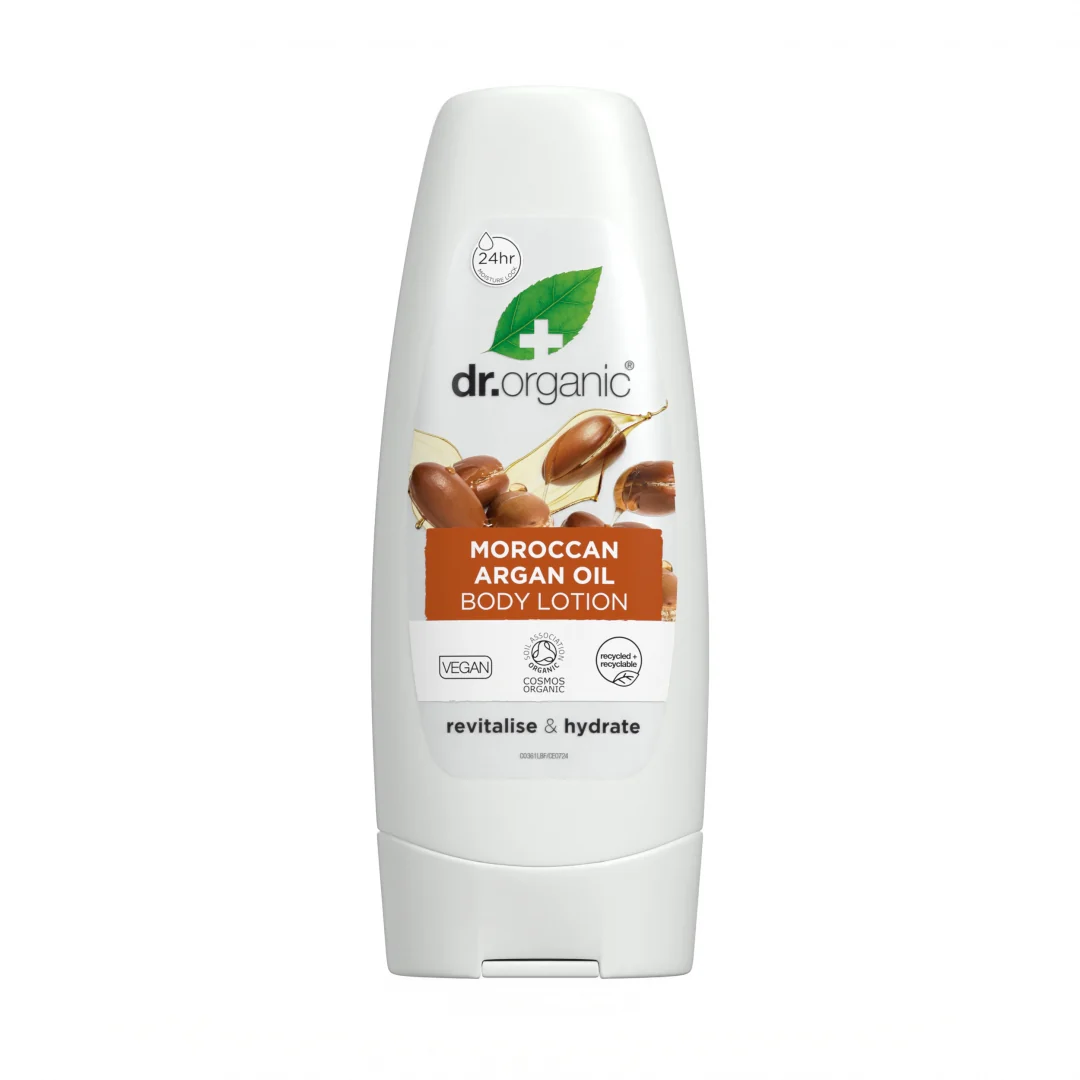 Locion Corporal Aceite de Argan · Dr Organic · 200 ml