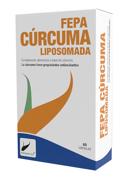 Fepa-Curcuma Liposomada · Fepadiet · 60 cápsulas