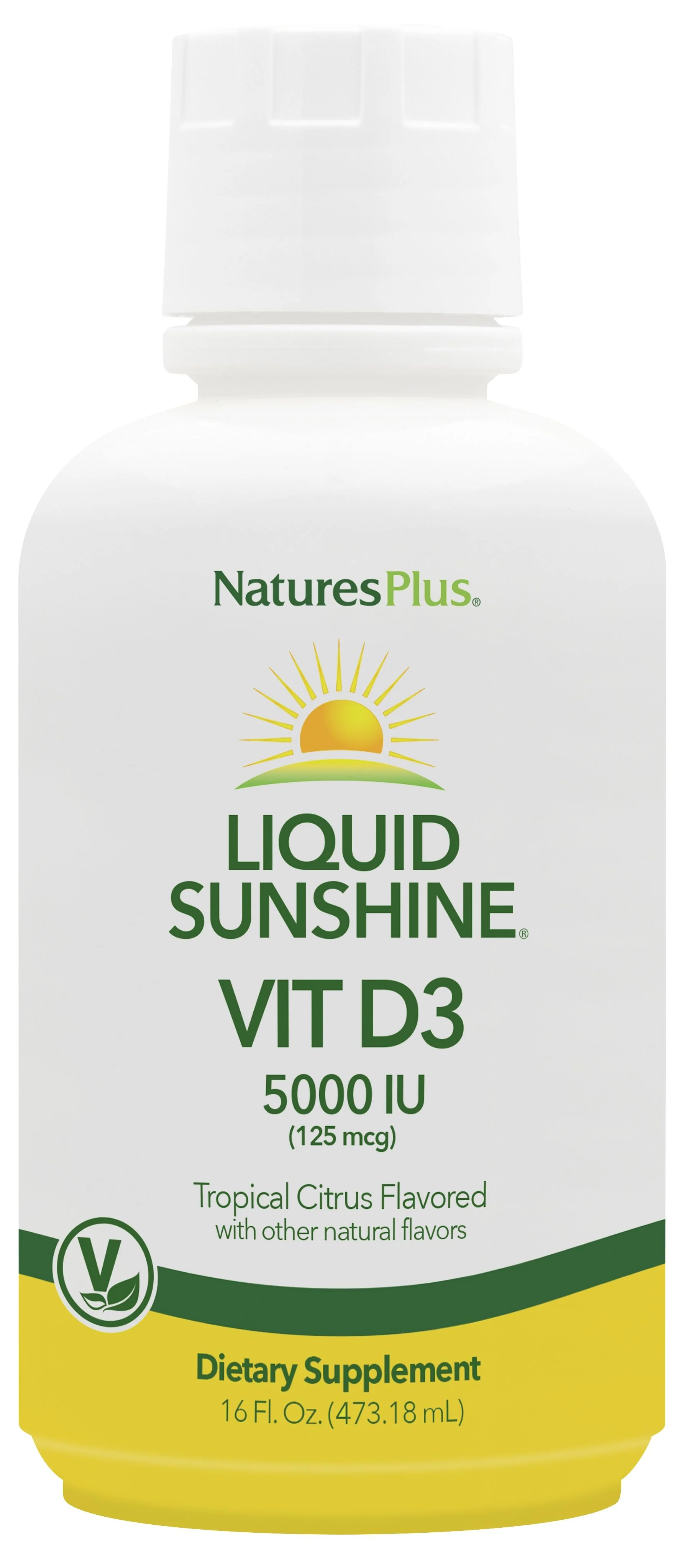 Vitamina D3 Líquida Sunshine · Nature's Plus · 473 ml