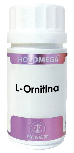 Holomega L-Ornitina · Equisalud · 50 cápsulas