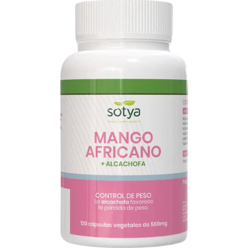 Mango Africano + Alcachofa · Sotya · 120 cápsulas