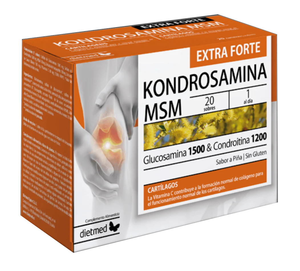 Kondrosamina MSM Extra Forte · DietMed · 20 sobres