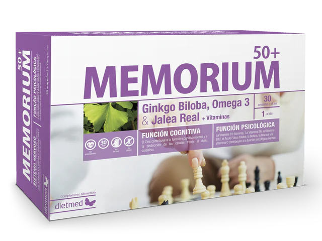 Memorium 50+ · DietMed · 30 ampollas